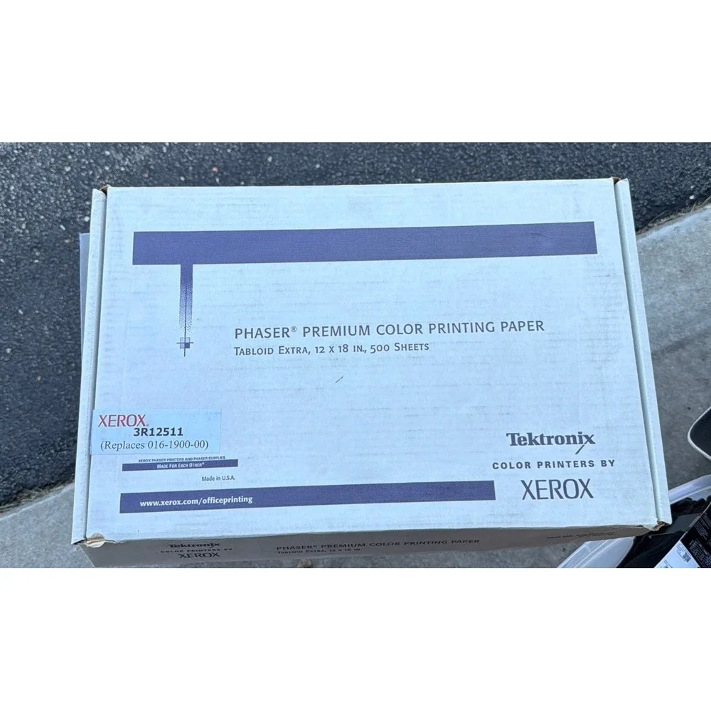 Xerox Phaser Premium Color Printing Paper Tabloid Extra 12x18 500 Sheets 3R12511